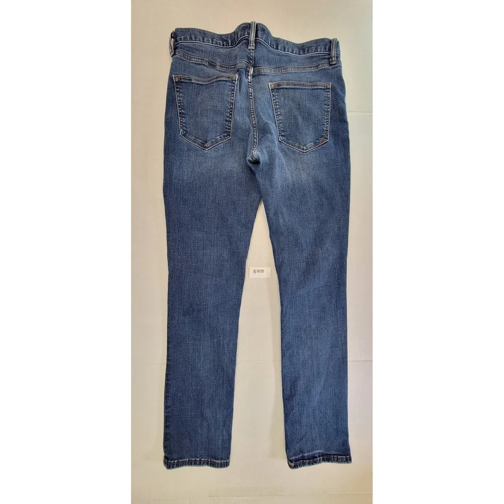 Banana‎ Republic Skinny Tech Motion Mens Jeans 31x30 Blue Denim Slim Fit